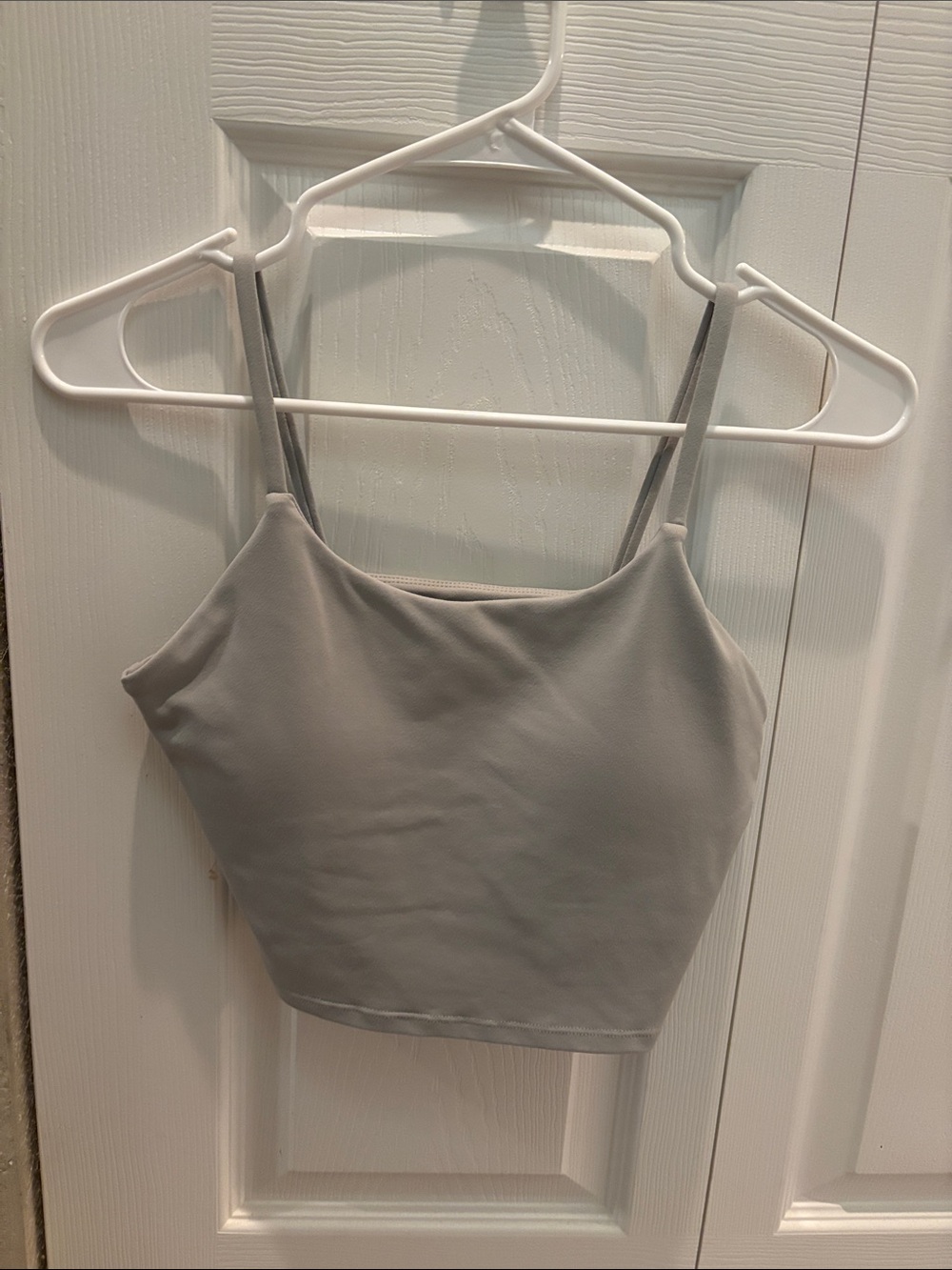 Greenish/gray Cropped Tank